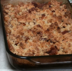 apple crumble recipe without oats