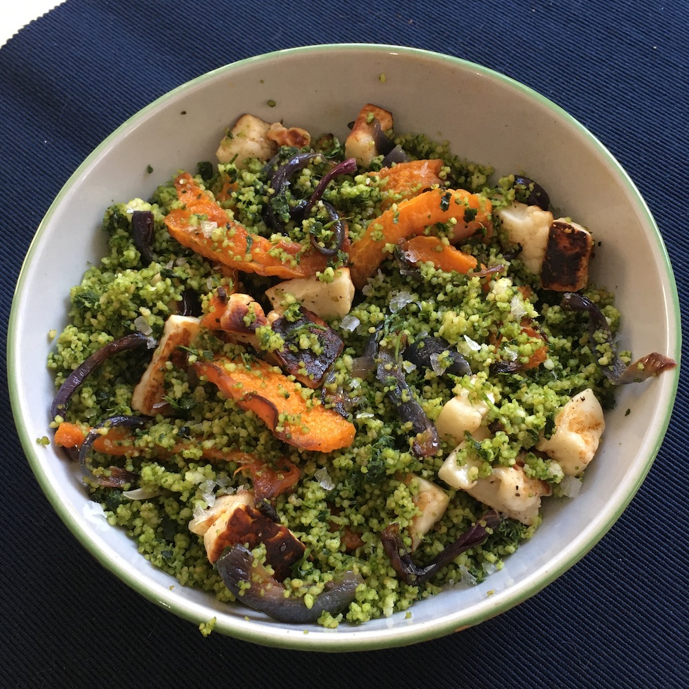 couscous butternut squash salad