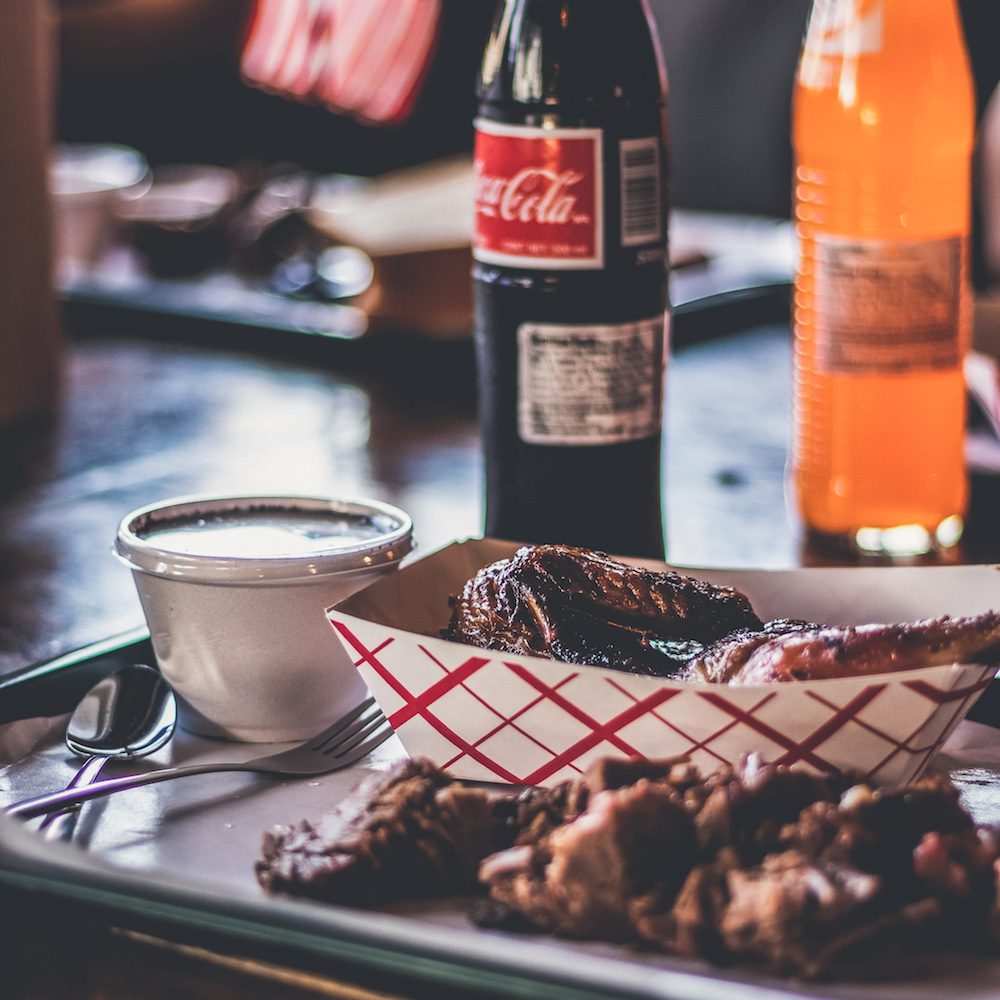 American BBQ Sauce on chicken wings