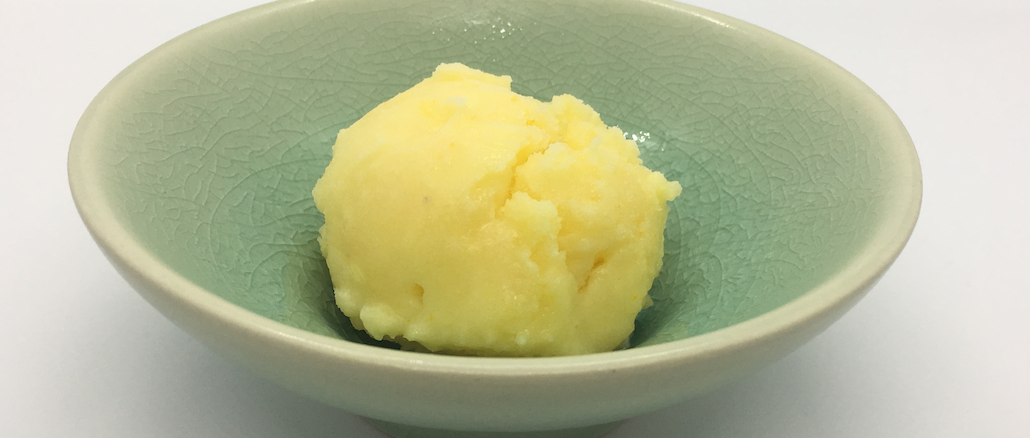 orange ice cream