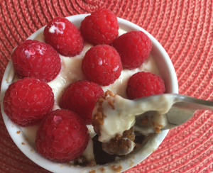 biscoff cheesecake raspberry