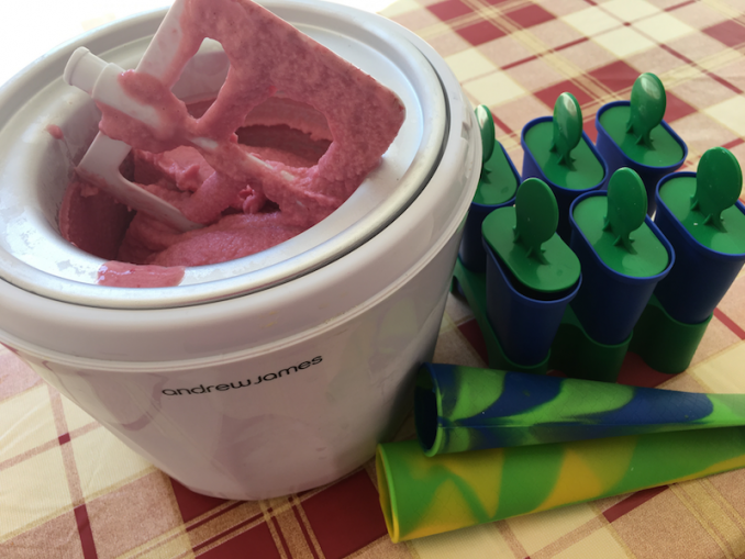 Raspberry Ice Cream / Raspberry Sherbet AmericanRecipes.co.uk