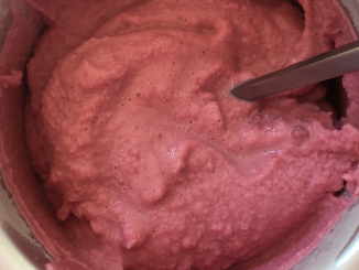 raspberry ice cream