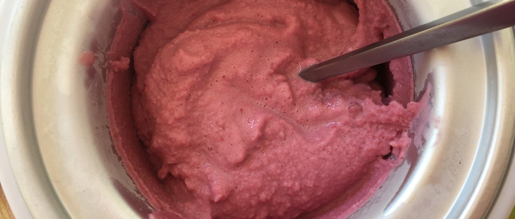 raspberry ice cream