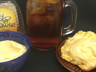 cornmeal scones afternoon tea