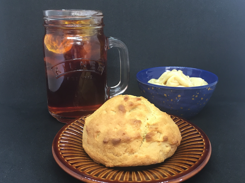 cornmeal scones afternoon tea