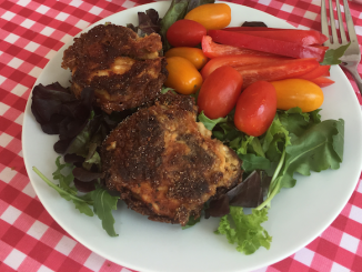 fried chicken salad