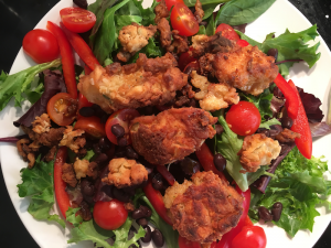 southern fried chicken salad