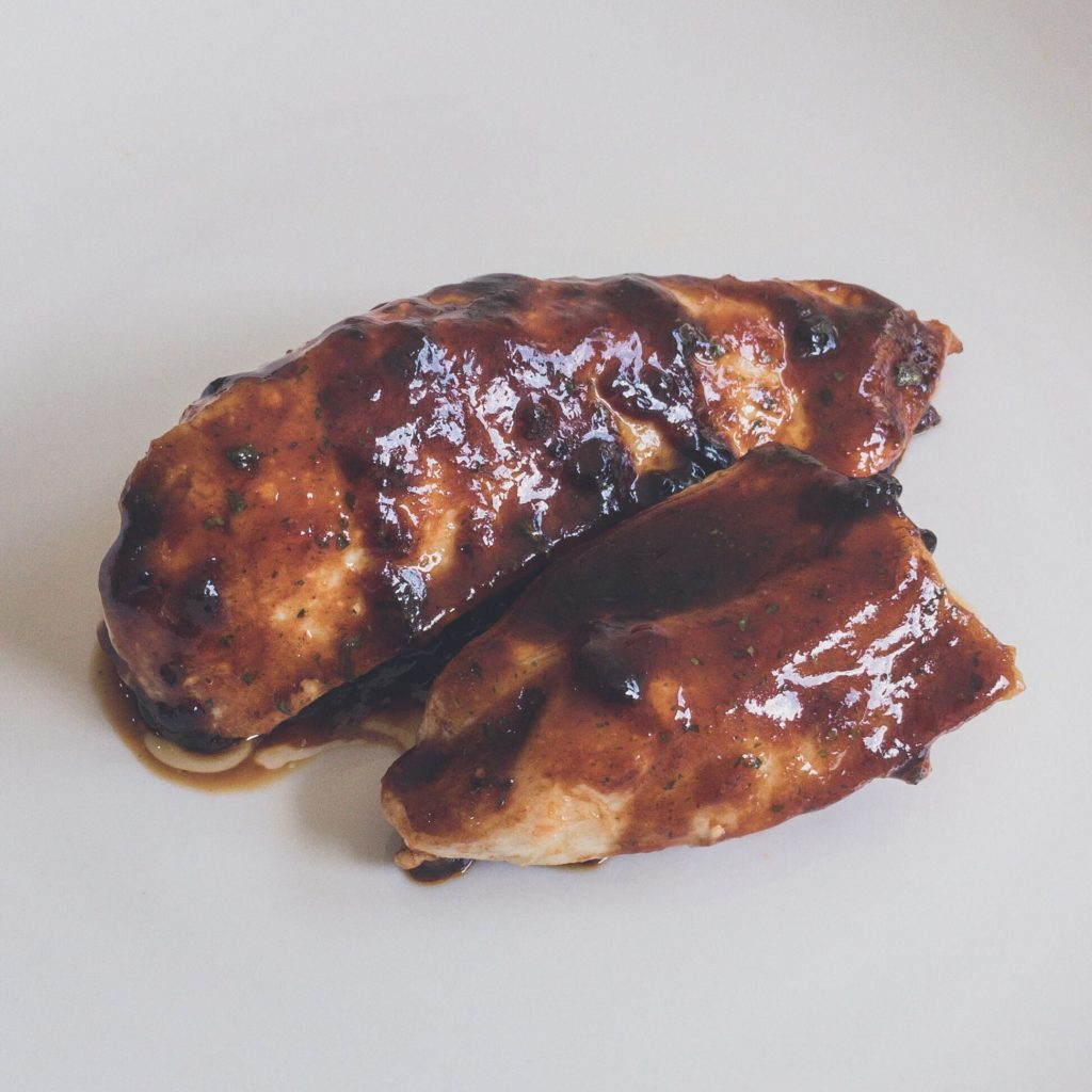 homemade American BBQ sauce for chicken