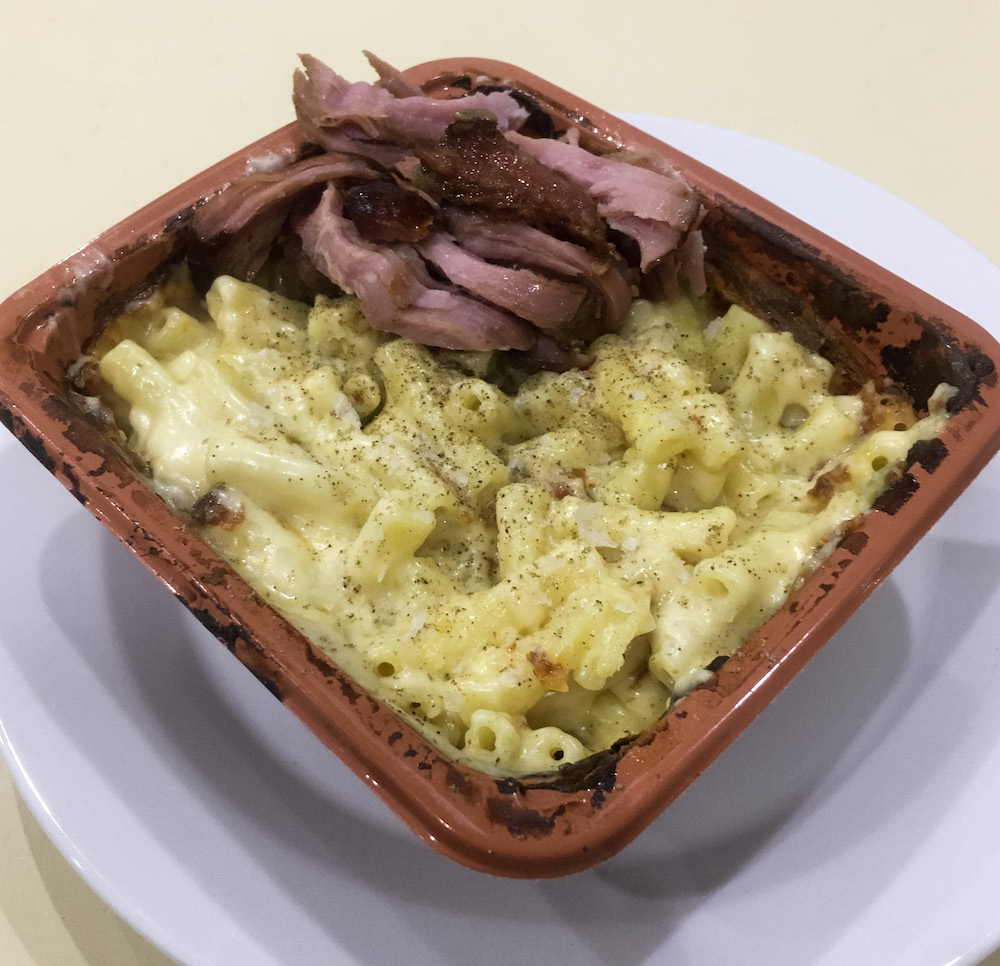 coke ham with macaroni cheese