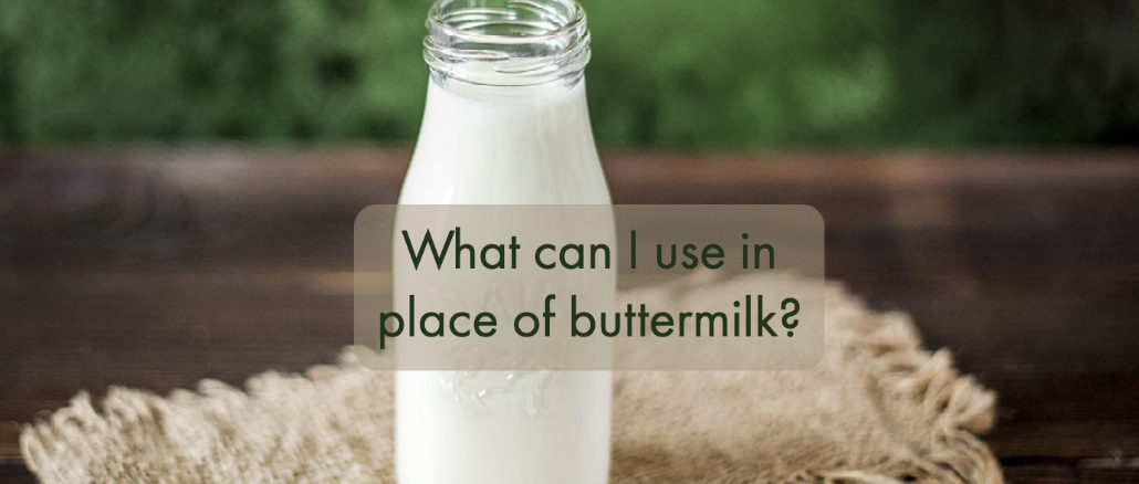 buttermilk alternatives