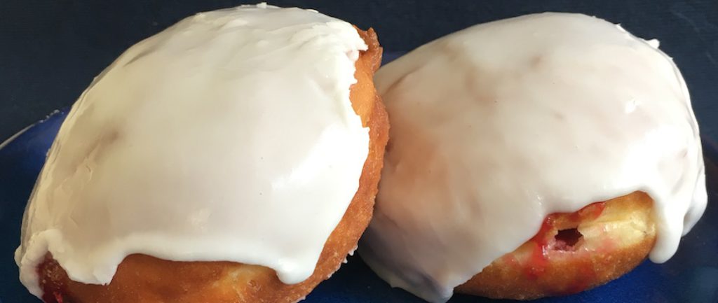 iced jam donuts