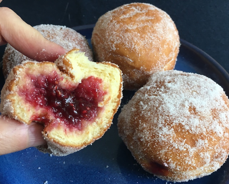 jam donut