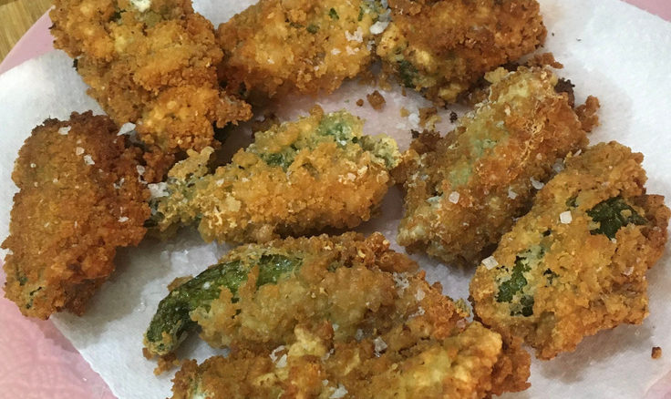 deep fried jalepeno poppers