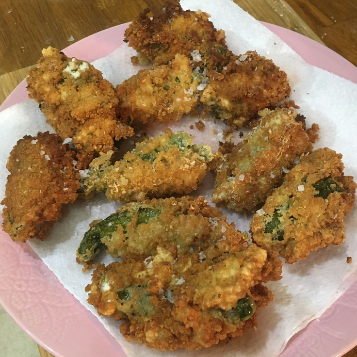 deep fried Jalapeno Poppers