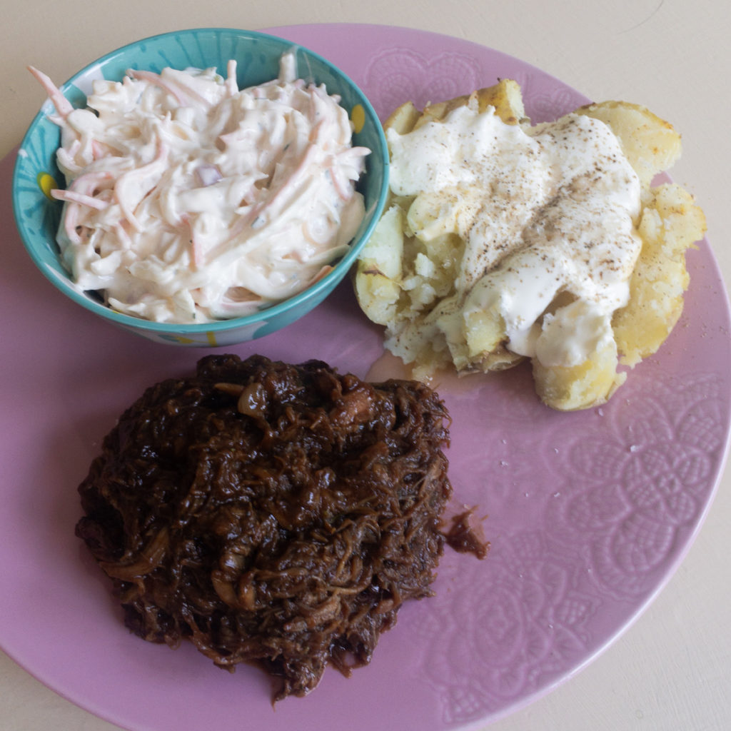 pulled pork recipe and slaw